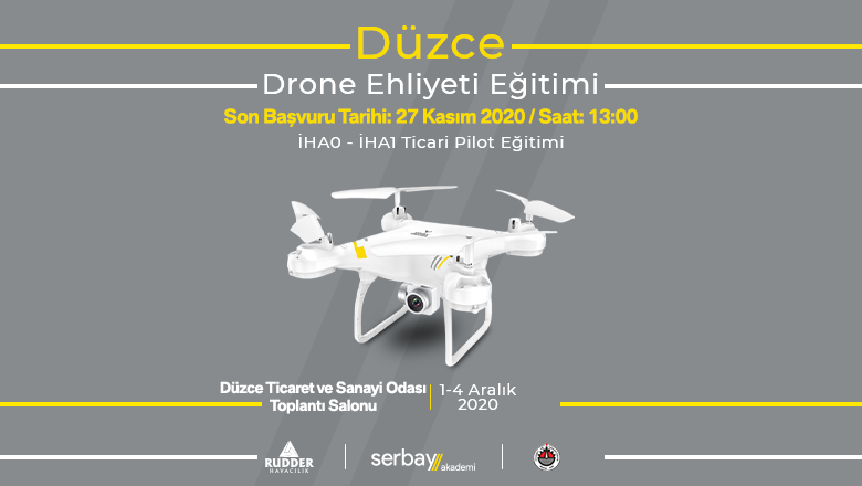 Düzce Drone Ehliyeti Eğitimi